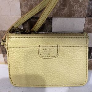 Fossil ID holder Wristlet 